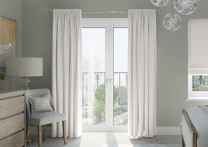 Panama, White - Made to Measure Curtains - Image 3